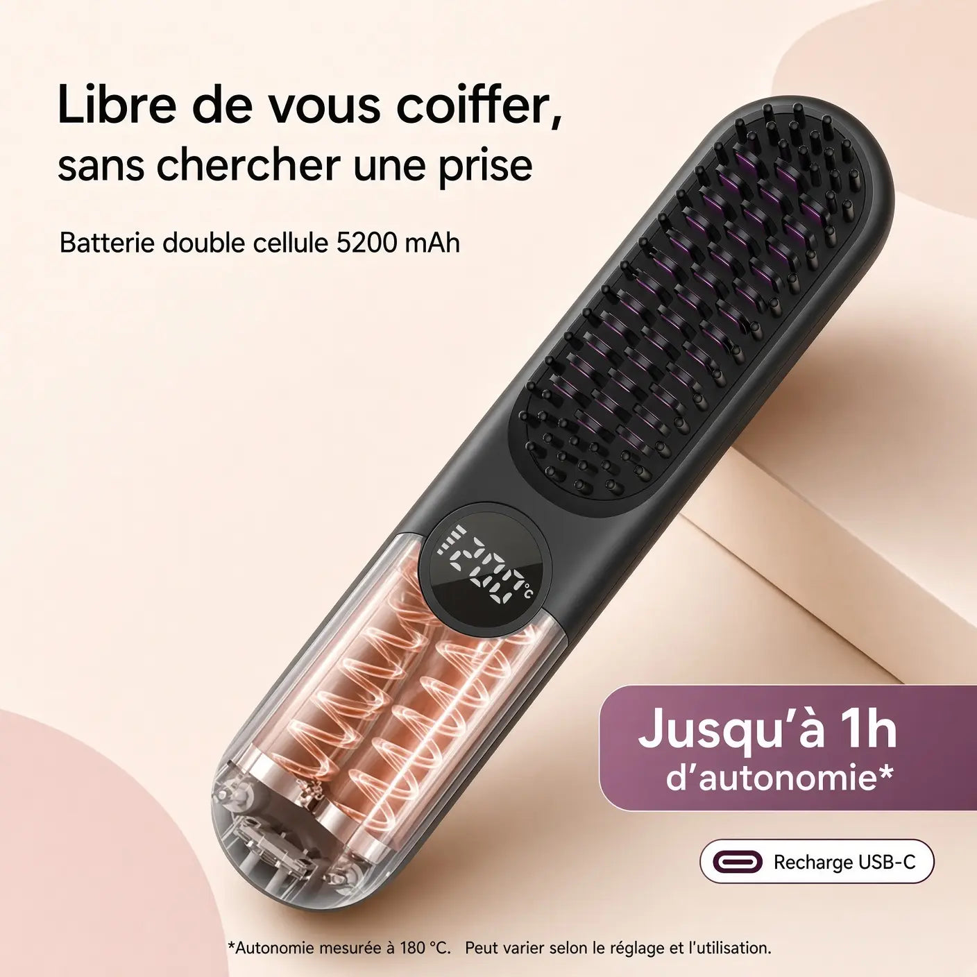 Brosse Lissante Portable Premium