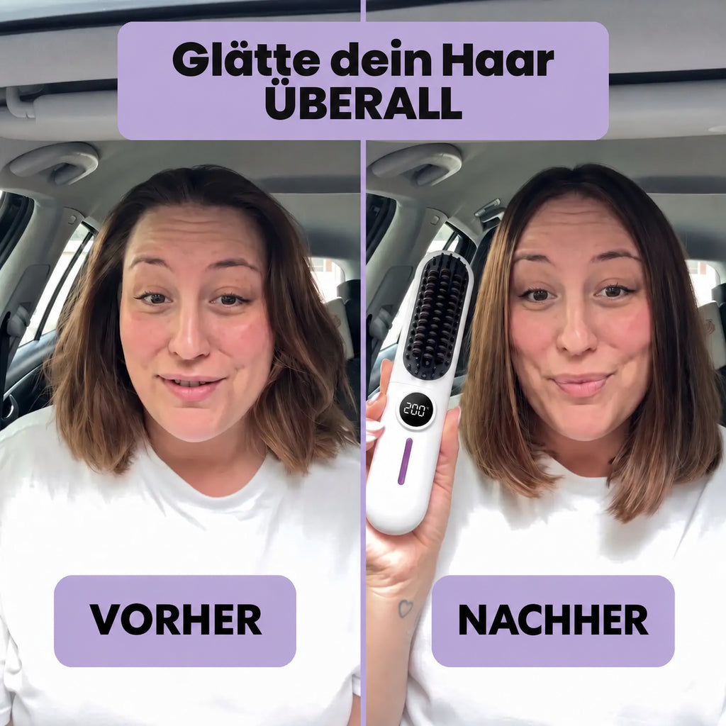 ToneaGlow Glättbürste — Produktinformation 2