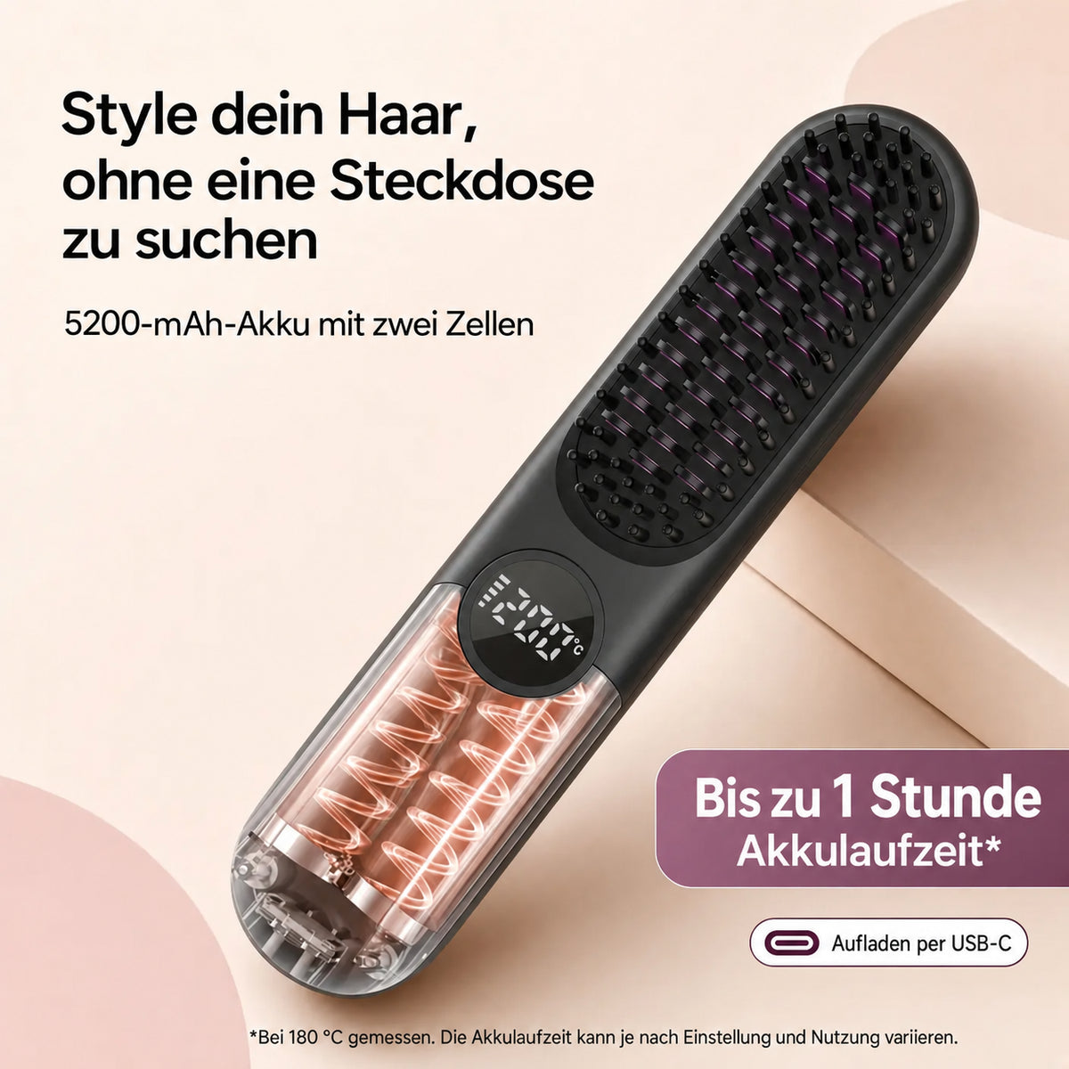 ToneaGlow Glättbürste — Produktinformation 6
