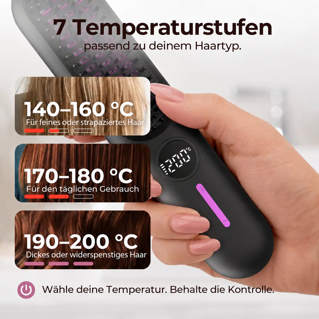 ToneaGlow Glättbürste — Produktinformation 7