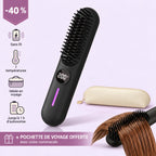 Brosse lissante sans fil ToneaGlow, remise de 40 %, icônes lavande et pochette de voyage offerte