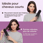 Coiffures obtenues sur cheveux courts