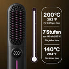 7 Temperaturstufen von 140 bis 200 °C
