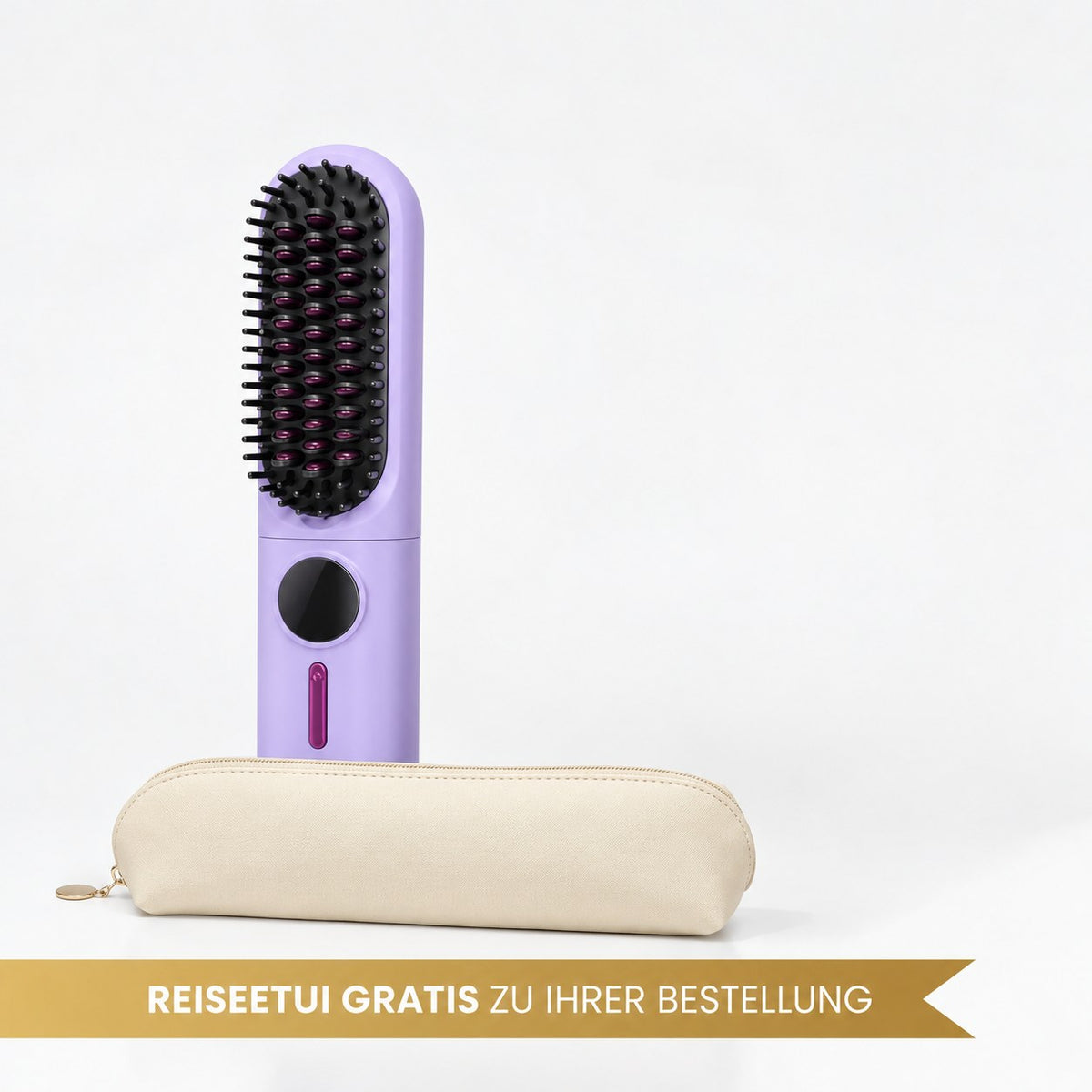 ToneaGlow Bürste Mauve mit Reiseetui